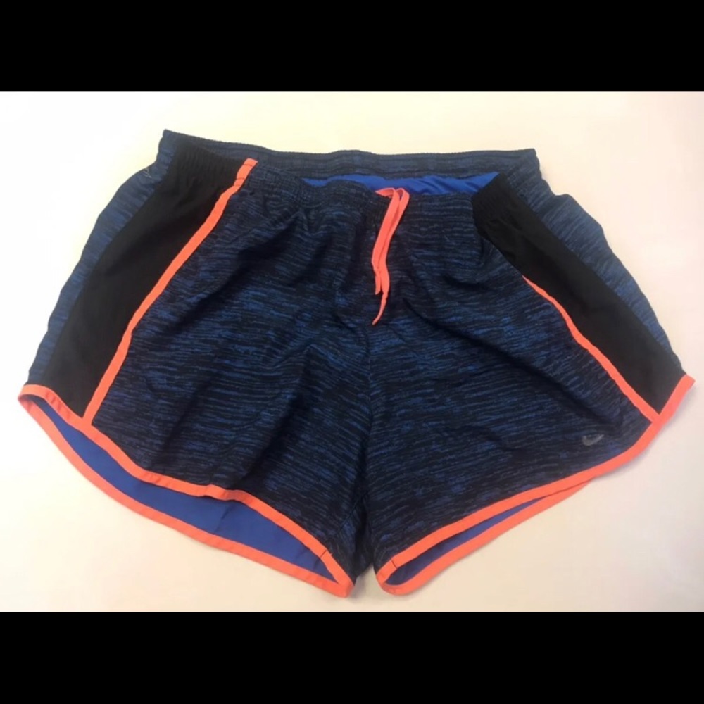 Nike blue running shorts